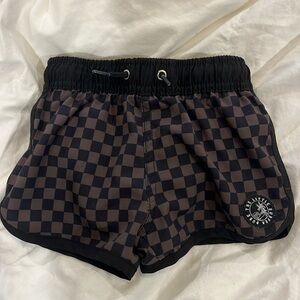 The Little Surfer Dude boys swim trunks size 6-12 months